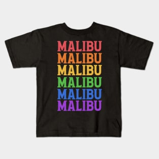 CHRISTMAS IN MALIBU Kids T-Shirt